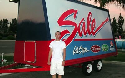 Large Commercial Billboard Trailers