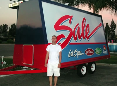 Large Commercial Billboard Trailers